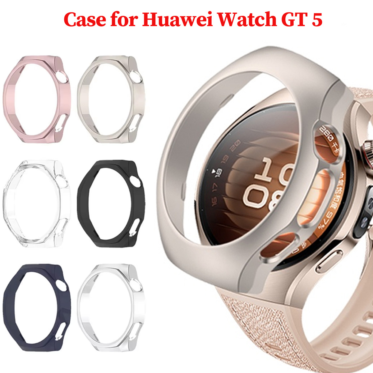 Titan Smartwatch Accessories - Kılıf için Huawei İzle GT 5
